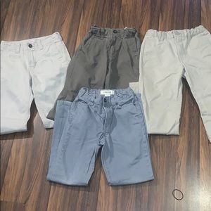 Lot of 4 pairs of Chinos